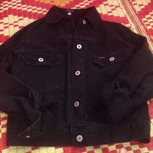 Black Jean Jacket!