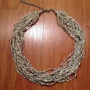 beaded chunky necklace