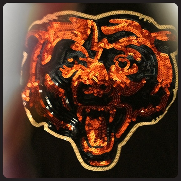 Chicago bears Victoria's Secret BLING Tshirt