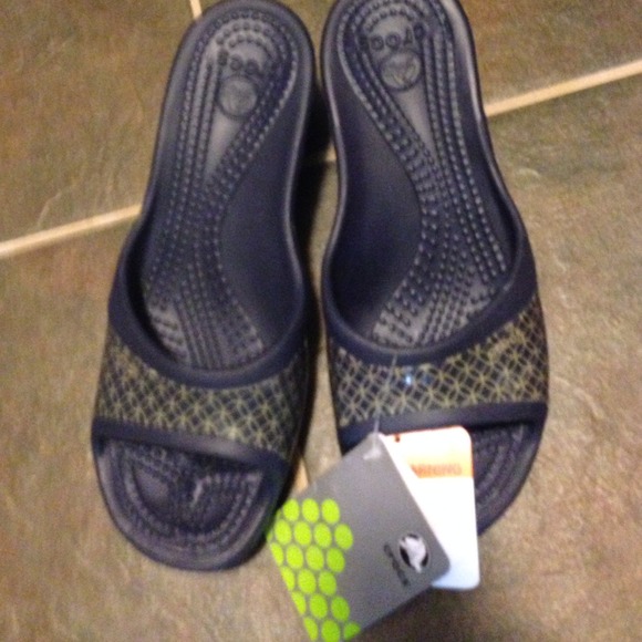 Crocs size 10 slip ons