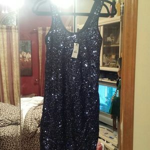 Express Sequin Dress Size Medium