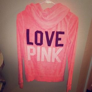 Victorias Secret zip-up hoodie