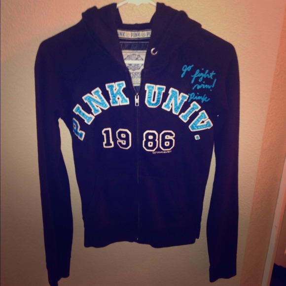 Victorias Secret zip-up hoodie