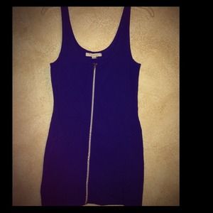 Forever 21 zip up tank dress