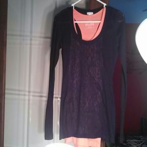 See-Through Black Top