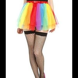 Rain bow skir!