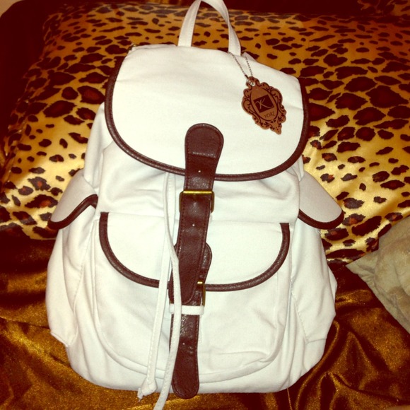 White Backpack
