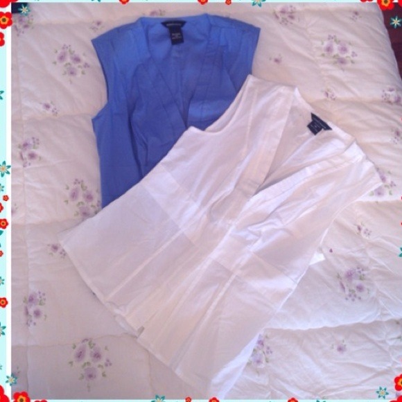 Two Victoria Secrets sleeveless button down - Picture 2 of 2