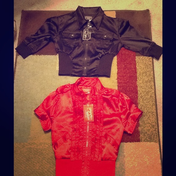 **Bundle**  Ashley: Brown & Red Jacket