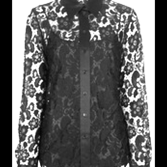 Black Lace shirt