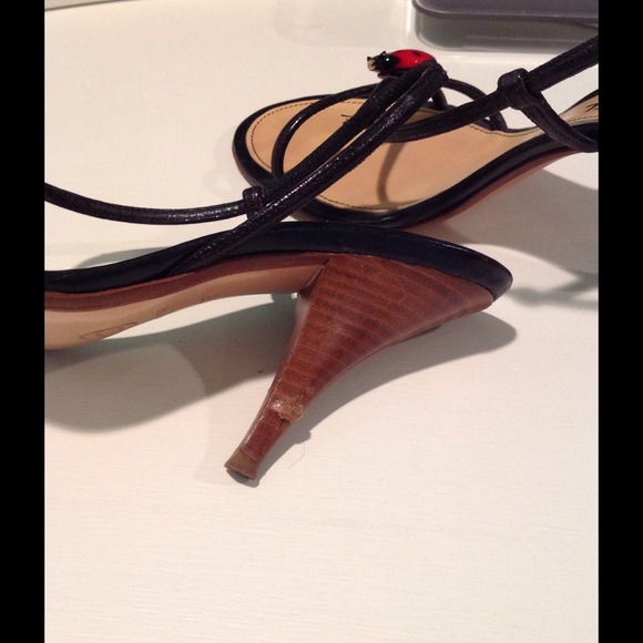 SOLD! SOLD! SOLD! Chanel Ladybug sandals. - Picture 4 of 4