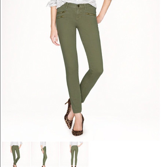 J. Crew Pants - ⬇️Reduced - J.Crew Toothpick Jean with zippers