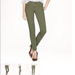 ⬇️Reduced - J.Crew Toothpick Jean with zippers