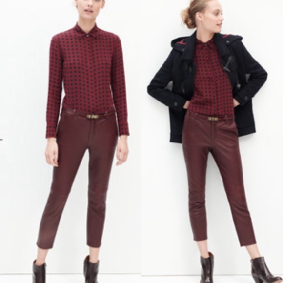 ❌SOLD❌ Madewell Silk Bromley Blouse - Picture 3 of 4