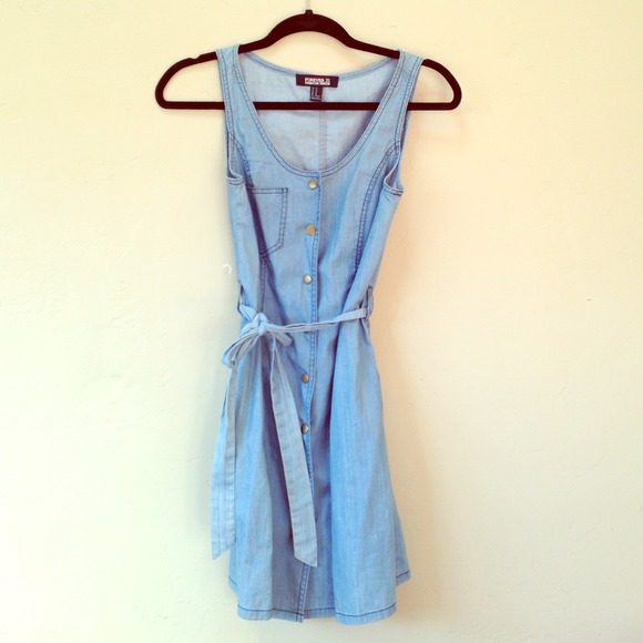 Forever 21 Denim Dress XS