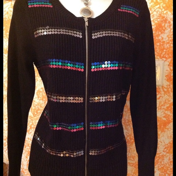 ♥BUNDLE Sold*♥*** bling sweater - Picture 2 of 2