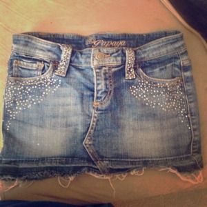 Denim skirt