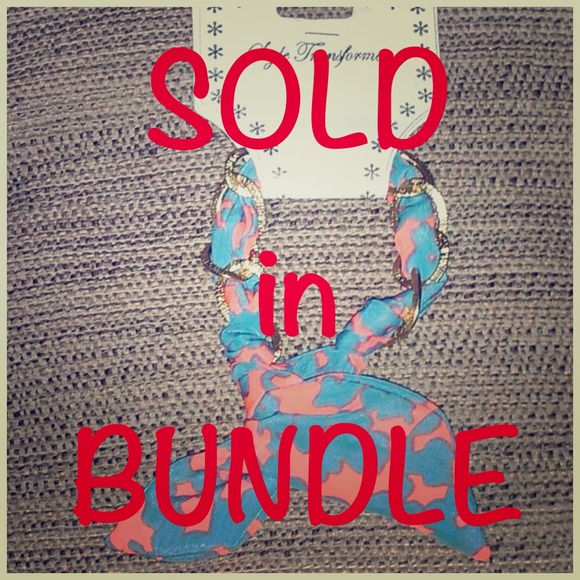 SOLD in Bundle!!  Small flexible head wrap