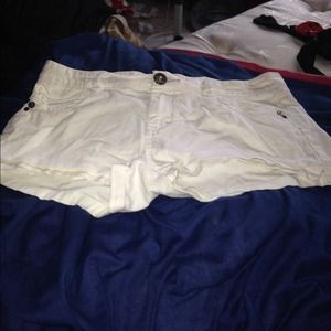 White shorts