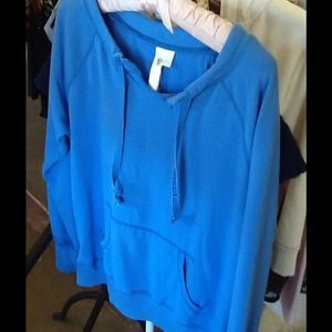 Teen blue hoodie