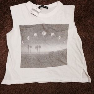 Brandy Melville graphic tee tank