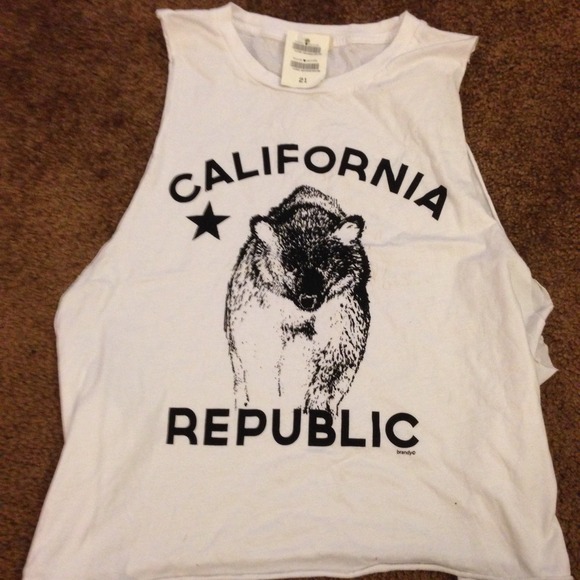 Brandy Melville muscle tank top