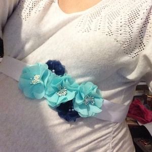 Maternity/bridal sash!