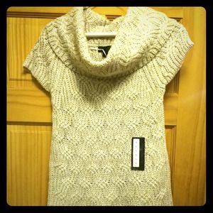 🔸HOLD🔸Knit Drap Turtleneck Sweater Dress