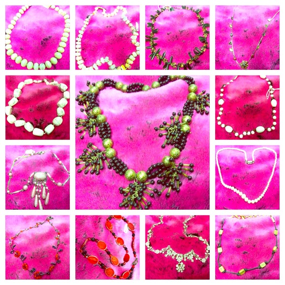 Necklace lot