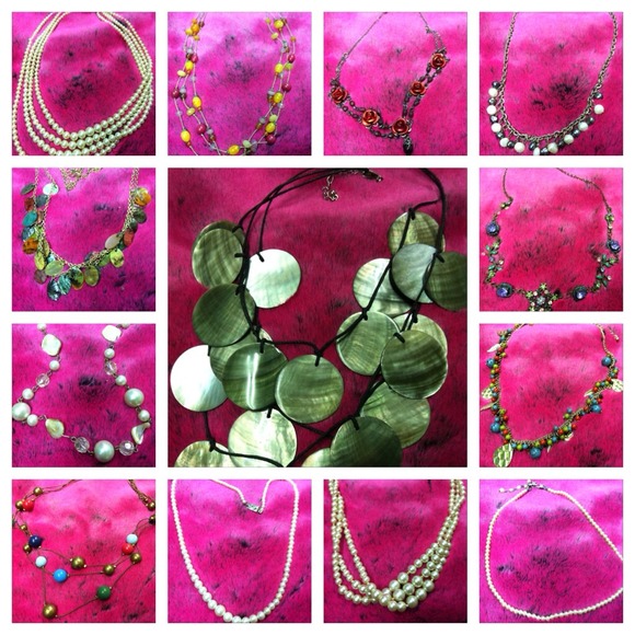 Necklace lot
