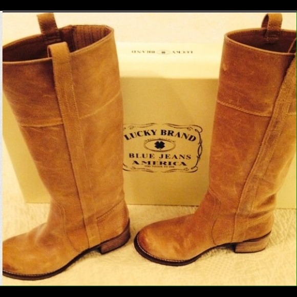 Lucky Brand Leather Boots