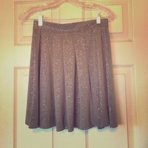 NWOT Love Culture Sparkly Skater Skirt