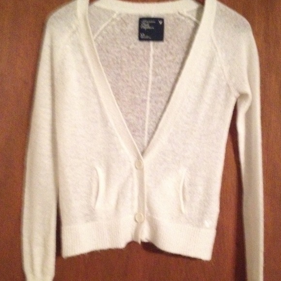 Cream cardigan