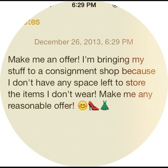 MAKE ME AN OFFER!