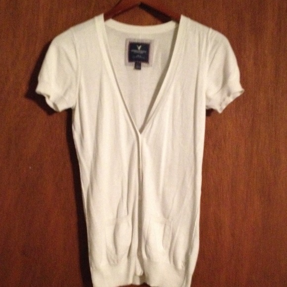 Short sleeve cardigan