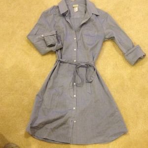 ⬇️⬇️Denim Shirt Dress