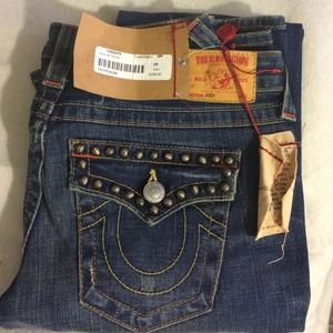 🎇Last Chance🎇 True Religion size 29 Joey w/studs