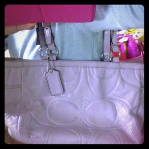 REDUCED from $75 Authentic Lilac Coach bag