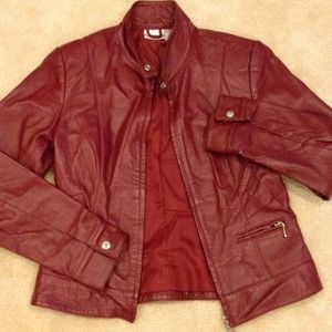 ⬇️⬇️Leather Motorcycle Style Jacket