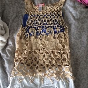 SOLD in bundle Cool mesh-like bathing suit cover