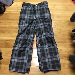 Burton White Collection boys snowboarding pants