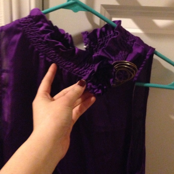 New neverworn silk top. - Picture 2 of 2