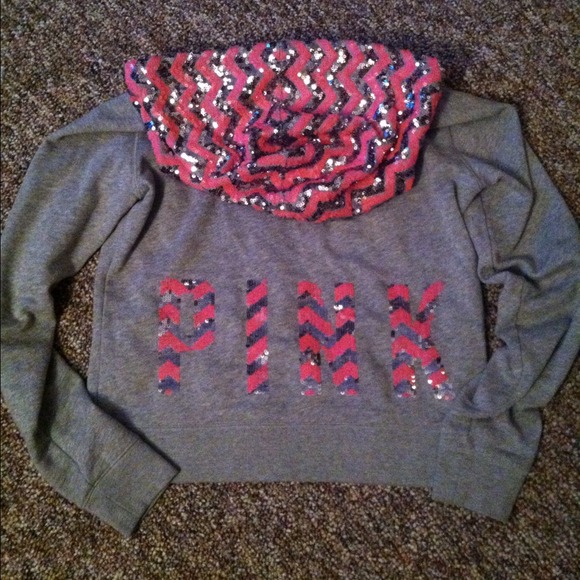 Victoria's Secret Chevron hoodie!