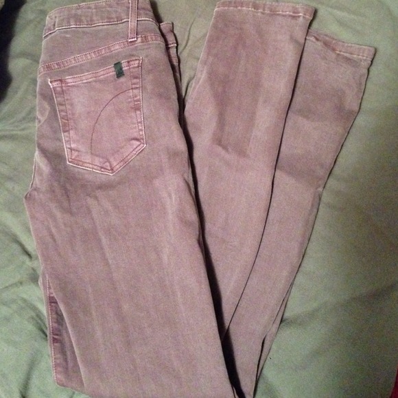 Port colored Skinny leg Joes Jeans