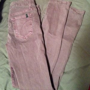 Port colored Skinny leg Joes Jeans