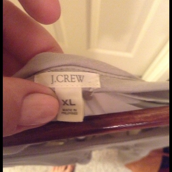 JCrew grey shirt dress. - Picture 3 of 3