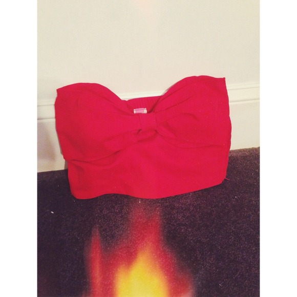 🔥RED HOT BOW TOP🔥