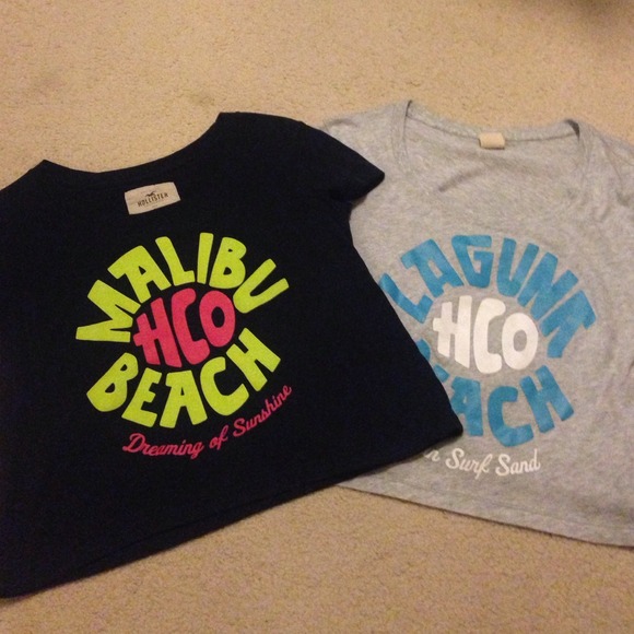 2 Hollister Tees