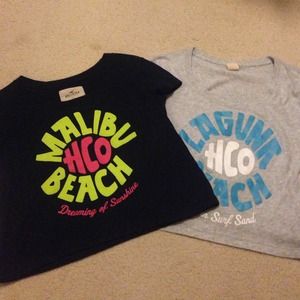 2 Hollister Tees