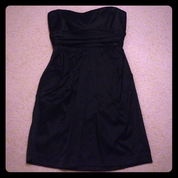 Black cocktail dress